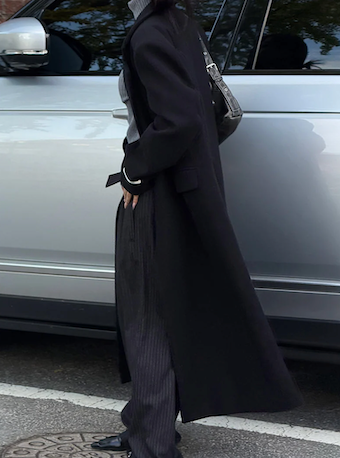 [Unisex] Max double long coat(2color)