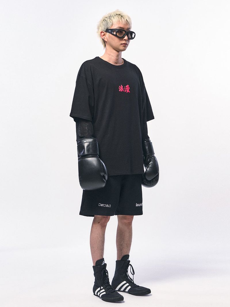ロマンスTシャツ BLACK