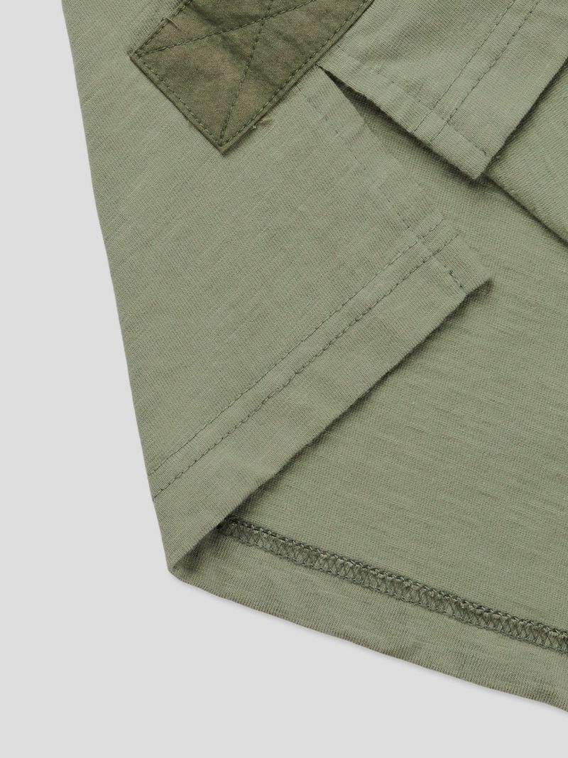 Fishing Pocket Short Sleeve 4COLOR