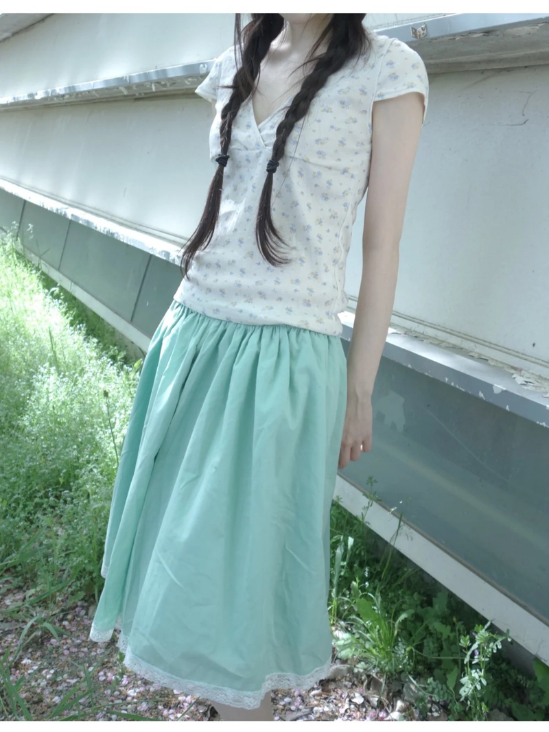 minty skirt