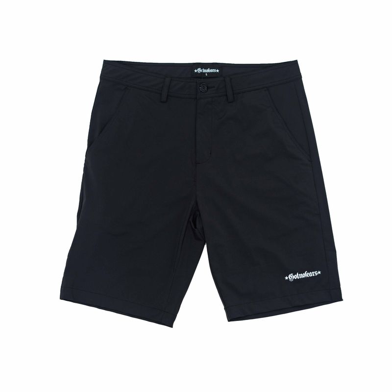 ★GOTNOFEARS★（ゴットノーフィアーズ）の「ロゴプリントゴルフショーツ（パンツ）」