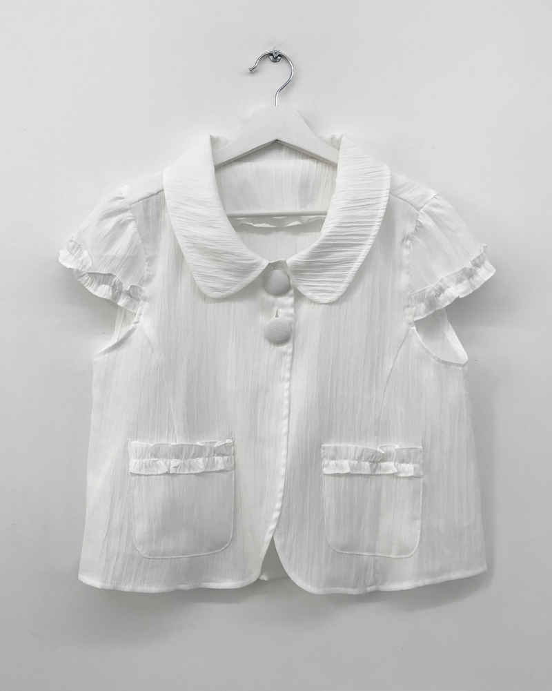 Kin Life Collared Blouse (2color)