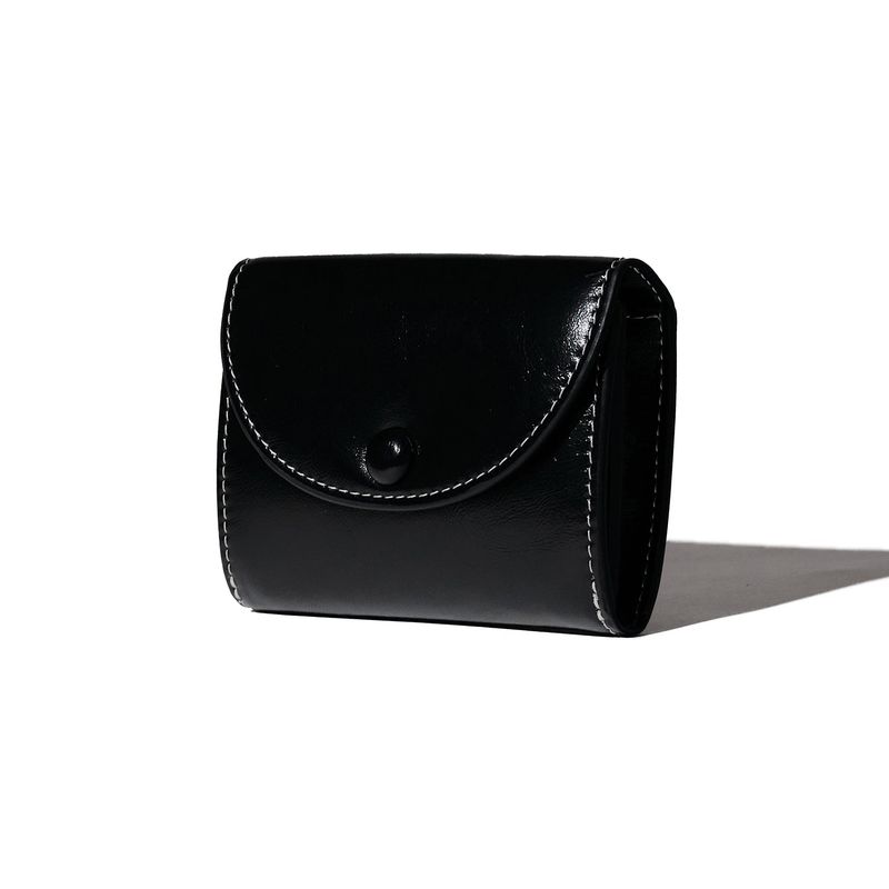 LE MASQUE（ルマスク）の「ドットツーポケットコイン & カードウォレット black（スマホグッズ/小物）」