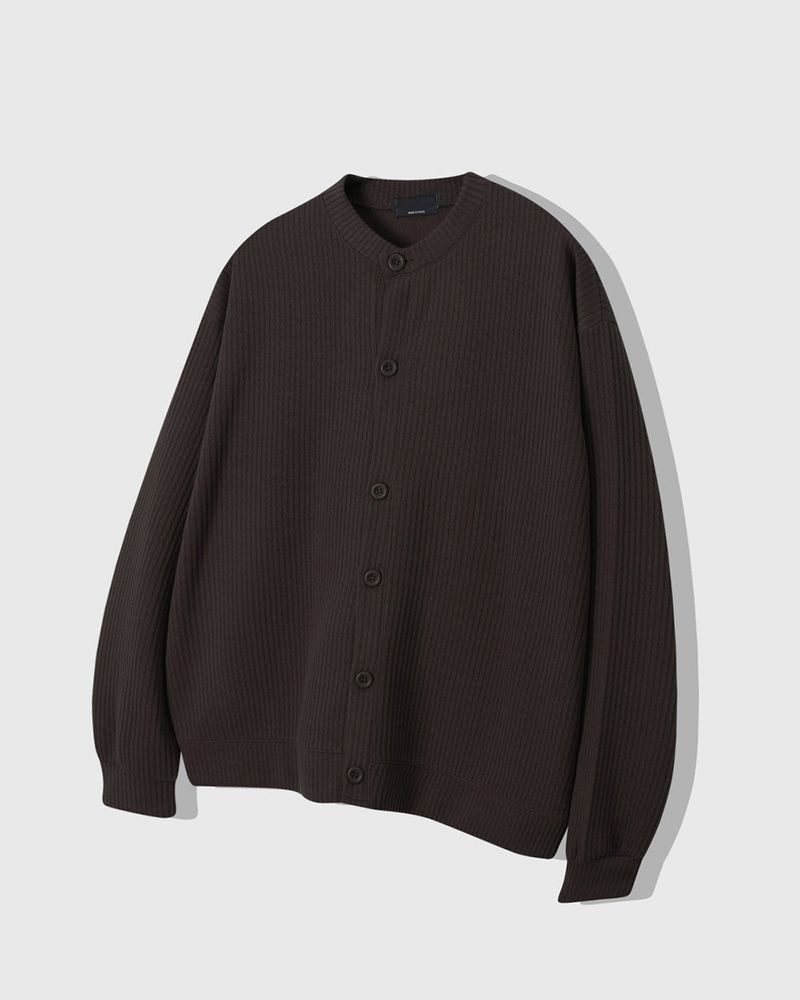 Bellano Ribbed Round Cardigan