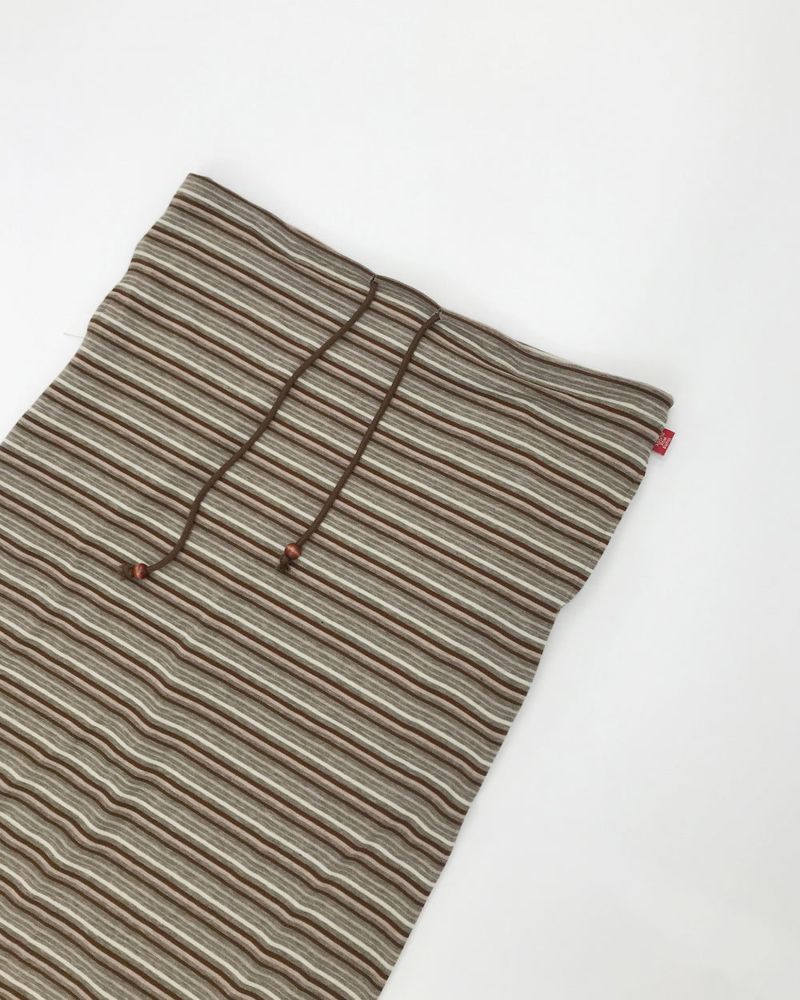 YWD STRIPE SKIRT (2color)