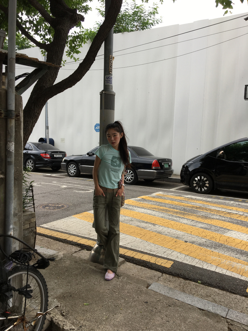 Cracker banding bootcut pants (2color)