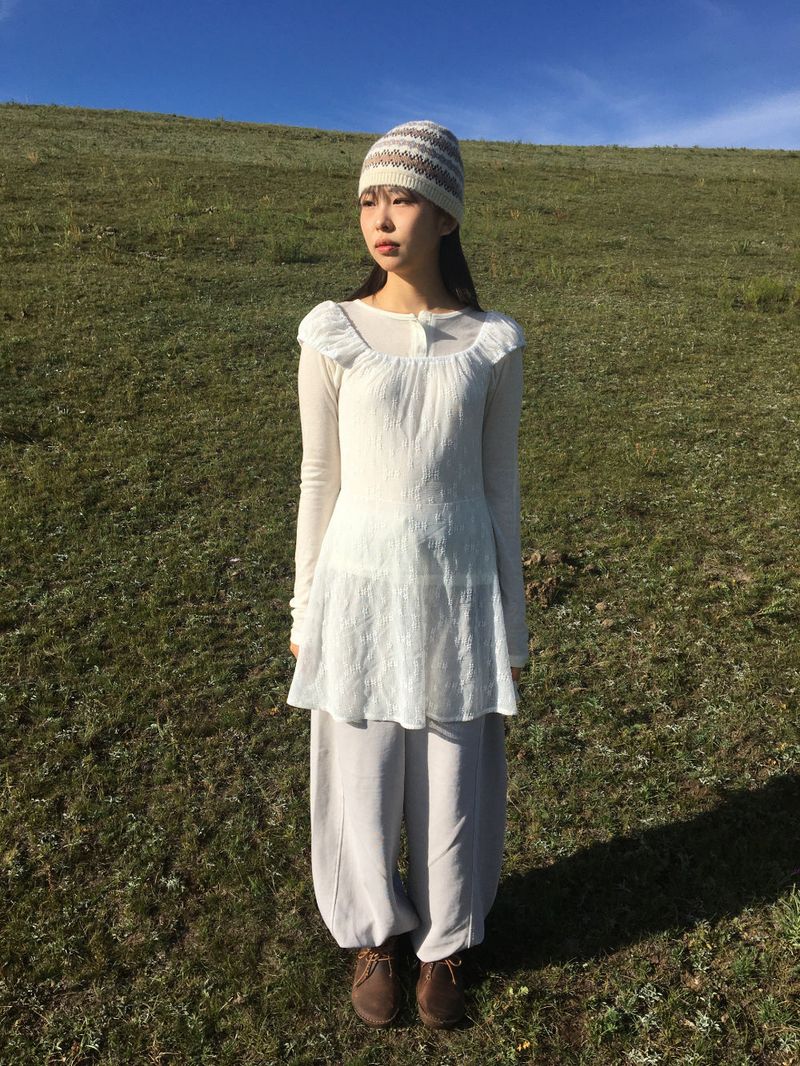 DUGGY（ダギー）の「Cap-sleeve bloom one-piece  (2color)（Dresses）」