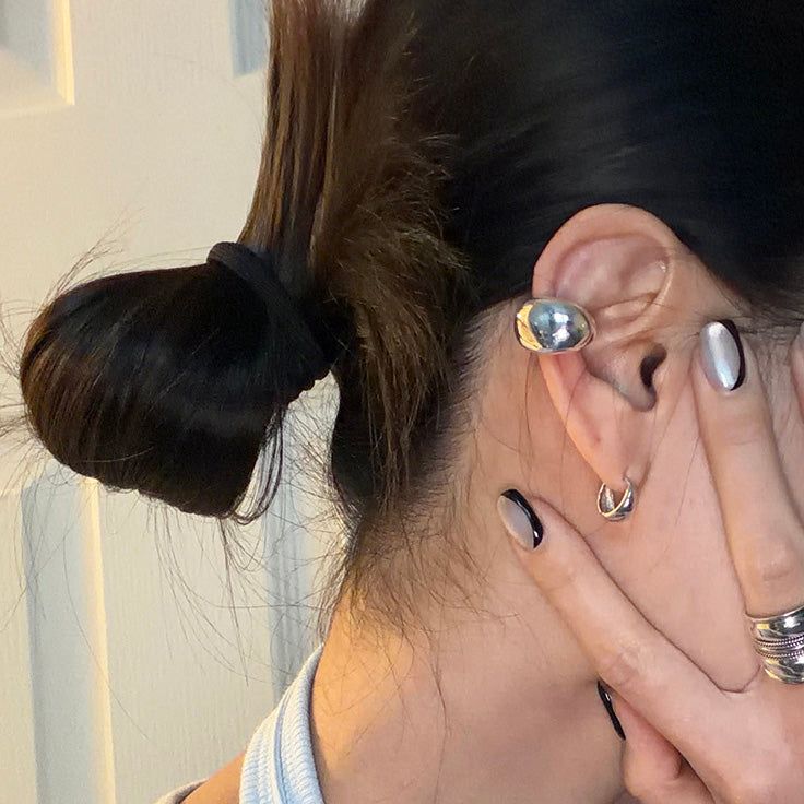 [925silver] Mold earcuff (2type)