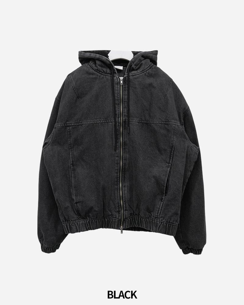 Denim Hooded Jumper