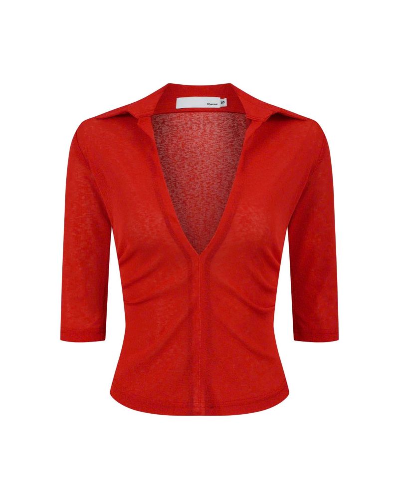 LOW NECKED TOP