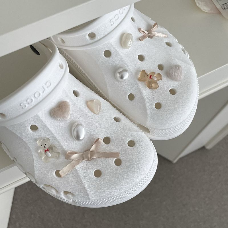 Ellebelle market（エルベルマーケット）の「[made]teddy bear ver resin shoes charm set （Shoes）」