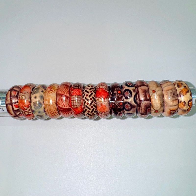 Wood pattern ring (random)