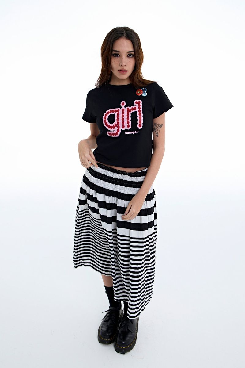 MNMPAIR（ミニマルペア）の「Lovely Girl Tee（Tops）」
