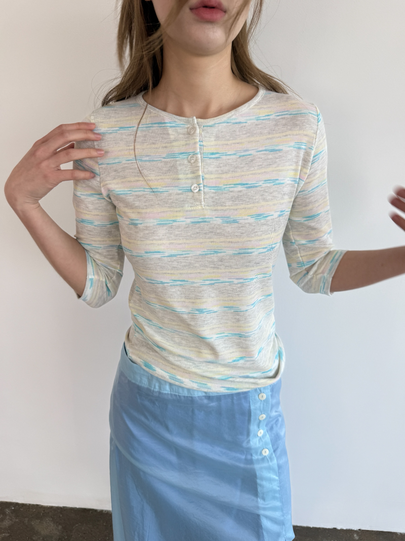 shine button layered skirt