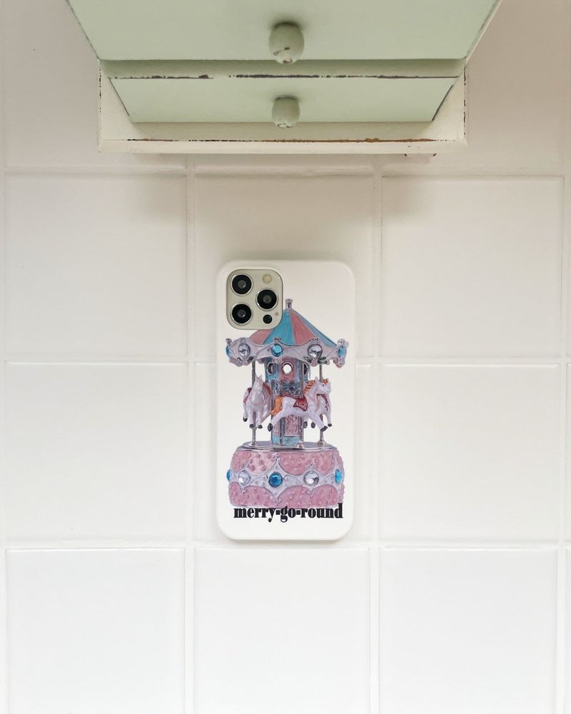 MERRY-GO-ROUND PHONE CASE (HARD)