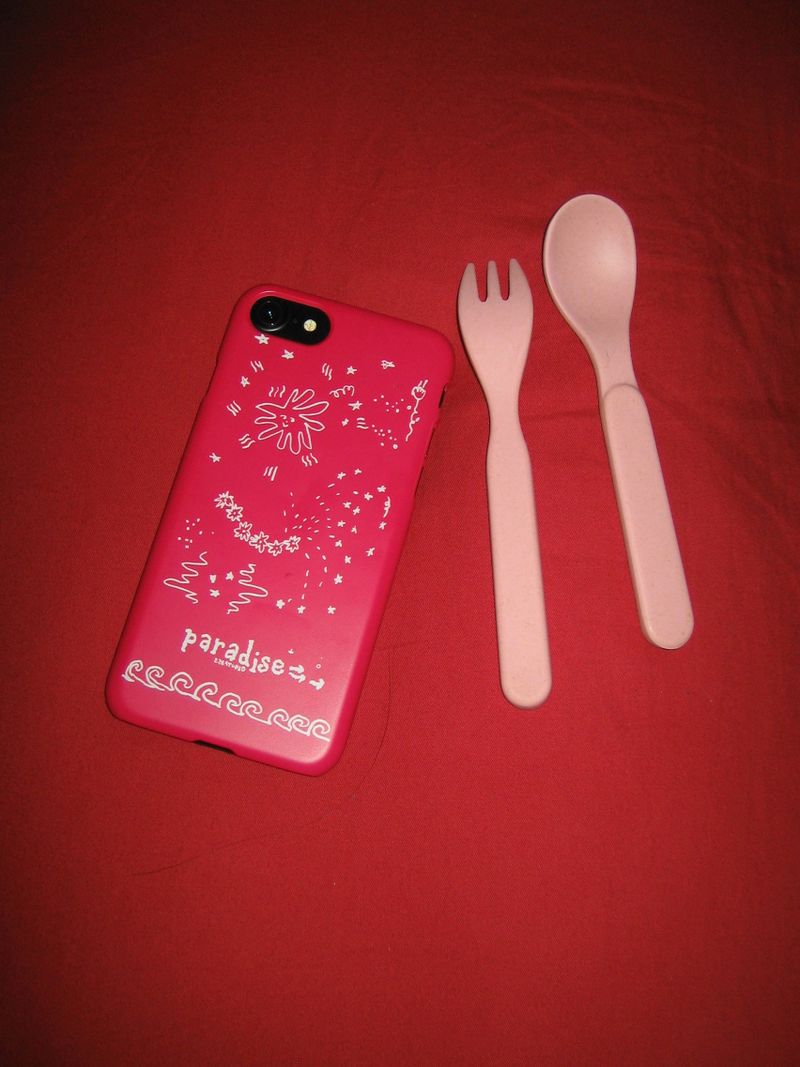 red star pardise hard matte phone case