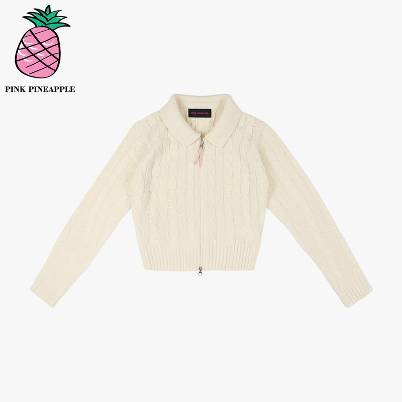 TWIST KNITTING CARDIGAN