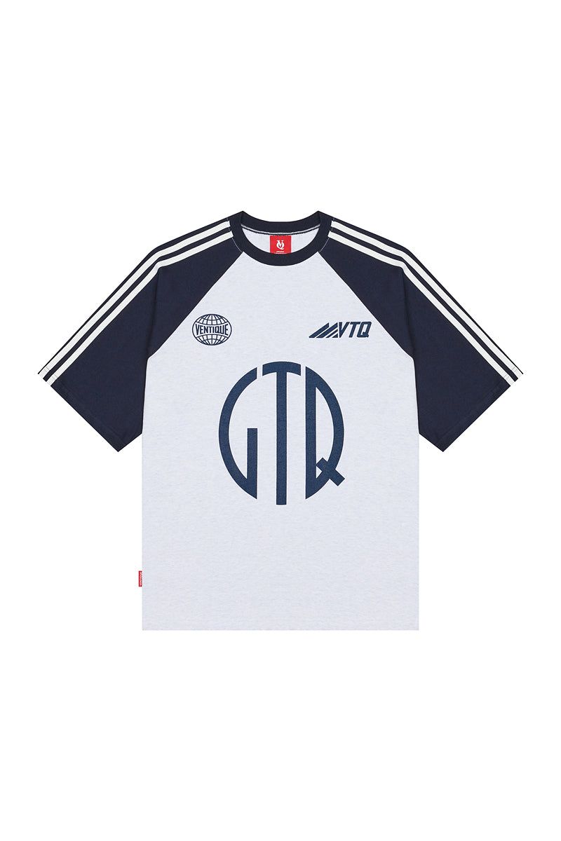 VENTIQUE Raglan Coloring T-shirt 3color