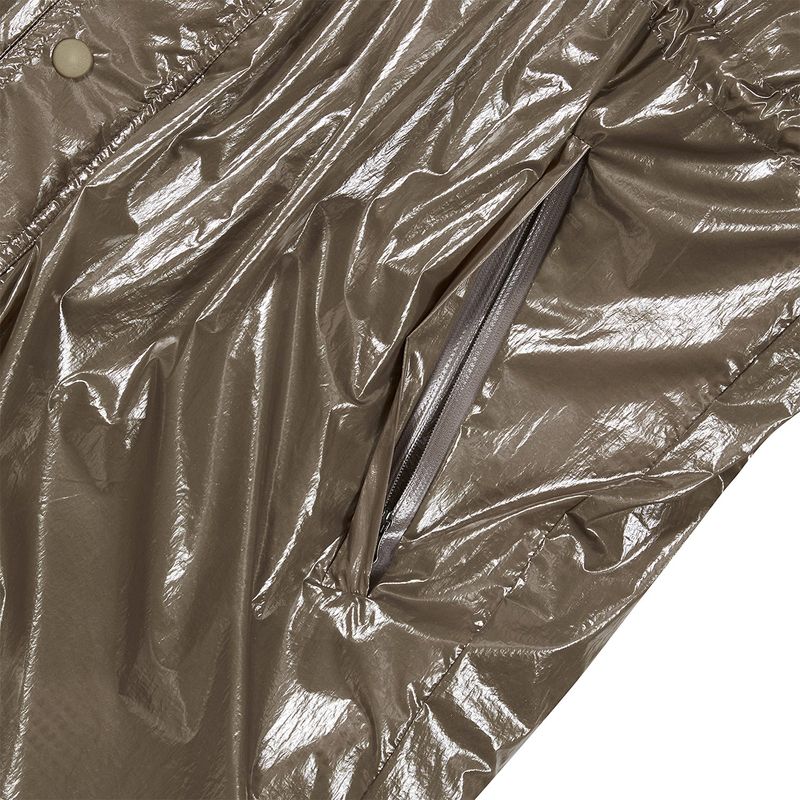 [24SS LSD COLLECTION] Hooded Nylon Raincoat_Brown