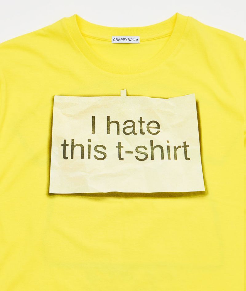 I HATE THIS T-SHIRT (YELLOW)