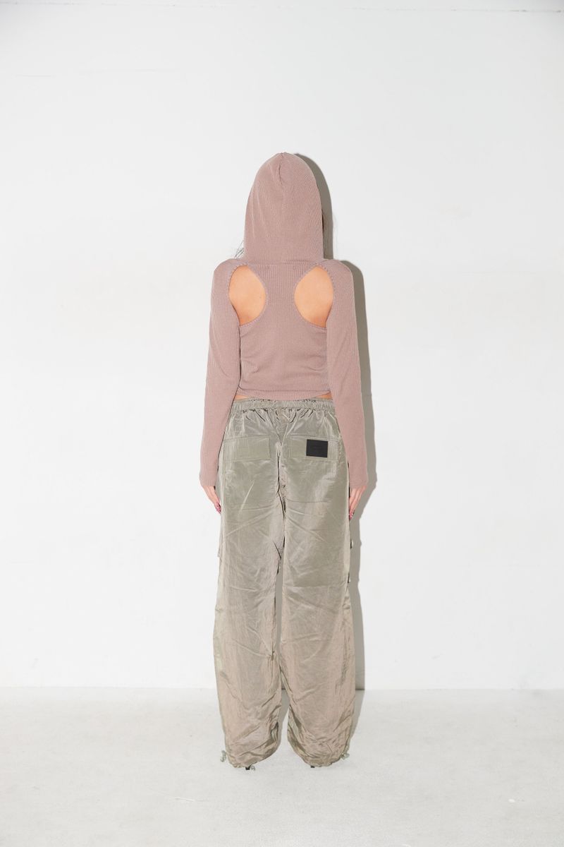 06. CUT OUT HOOD BROWN