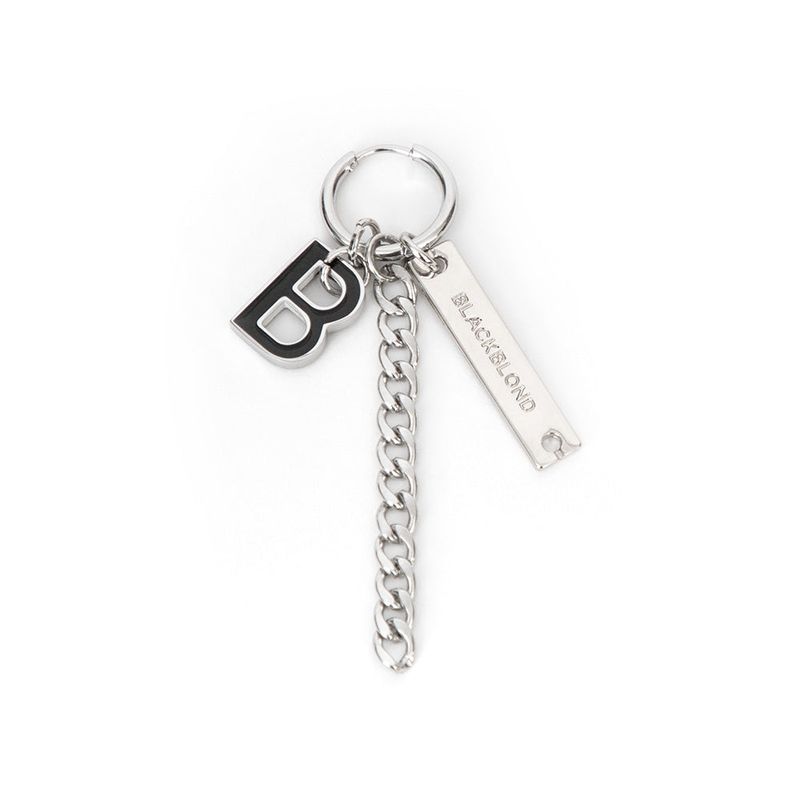 BBD B Logo Earring (Silver)