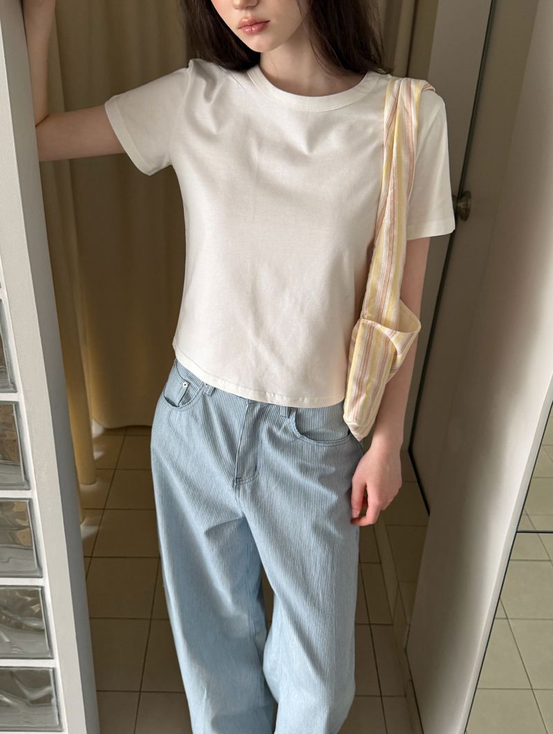 [ORIGINAL]  Basic Short Sleeve T-shirt