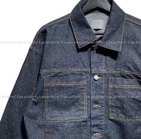Rune Overfit Selvage Denim Jacket