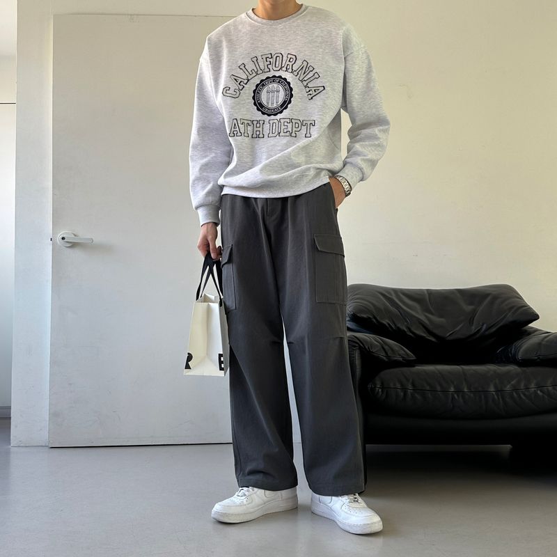 LMN Oen Cargo Wide Pants (5 colors)