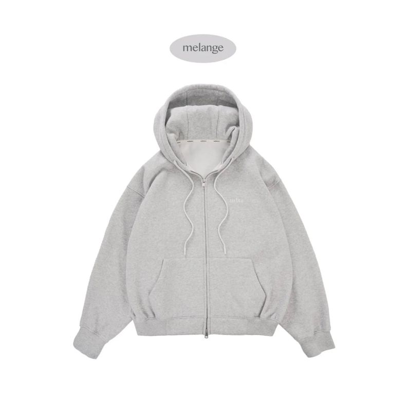 HOOD SWEAT ZIP-UP JUMPER (Navy)