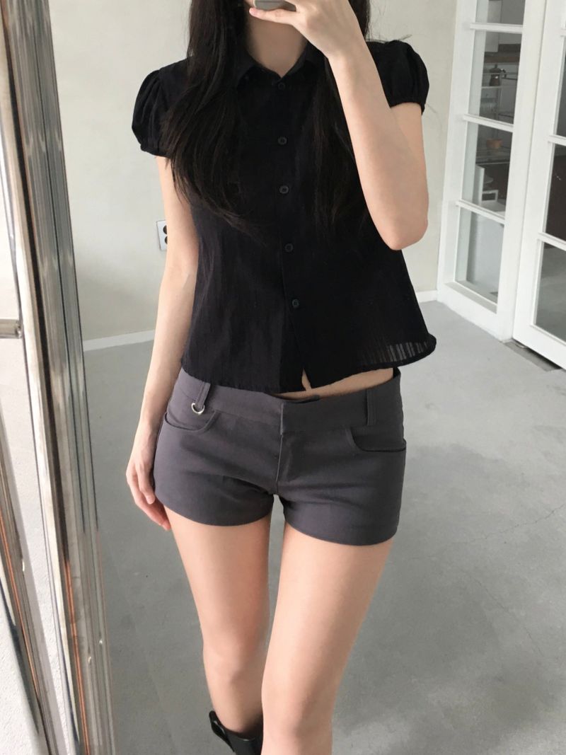 Elly Puff Blouse (2 colors)