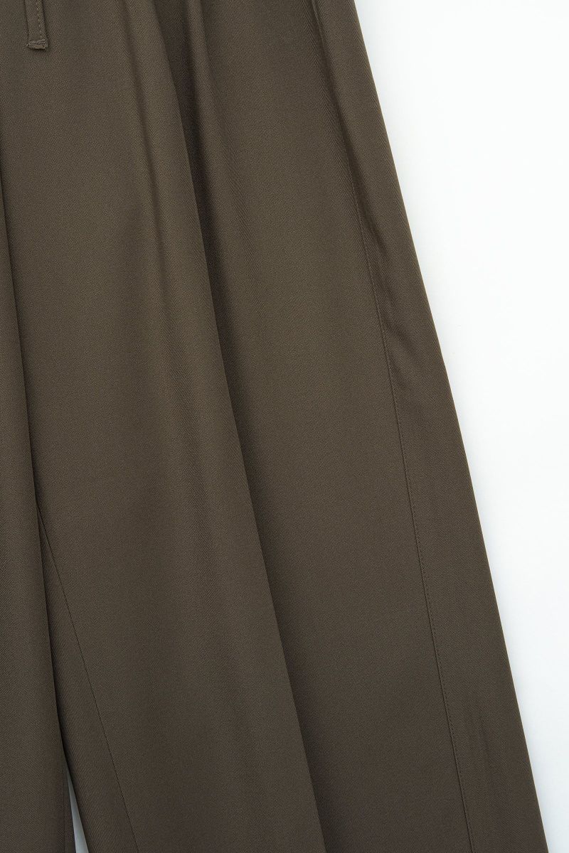 Oriental Rope Wide Trousers (2color)