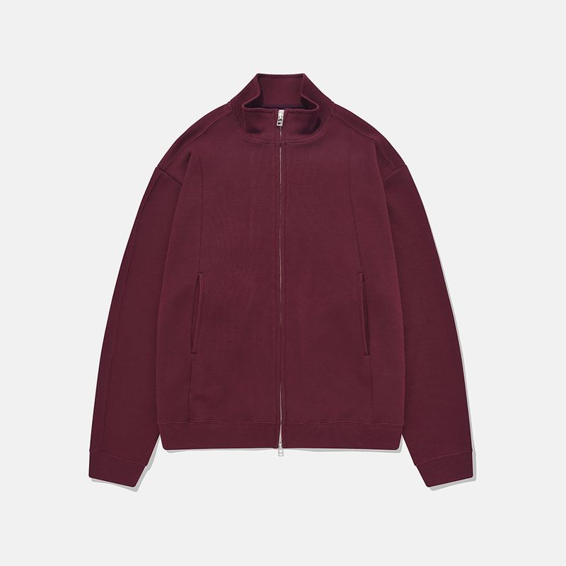 karactor（カラクター）の「Fickle 2-WAY full zip-up / Magenta（Tops）」