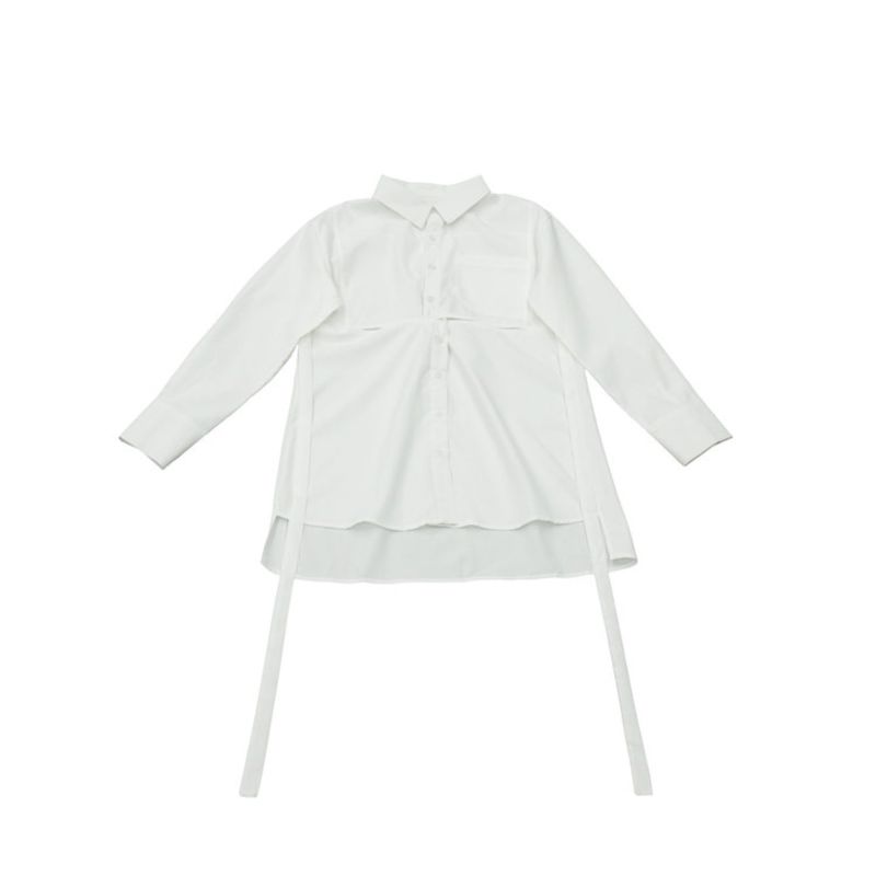 center slit shirt