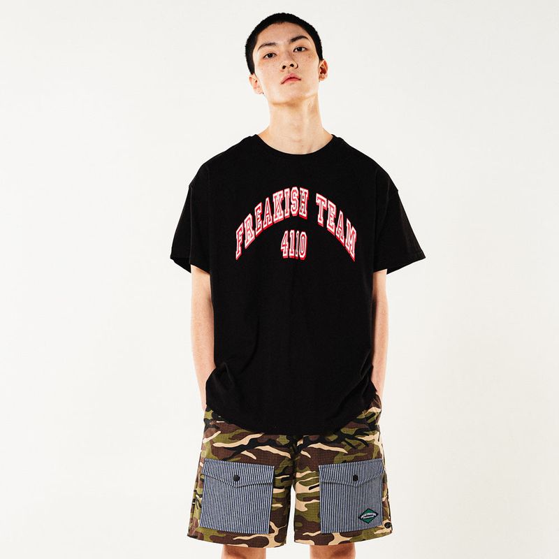 FREAKISH 4110 SHORT SLEEVE T-SHIRTS (BLACK)