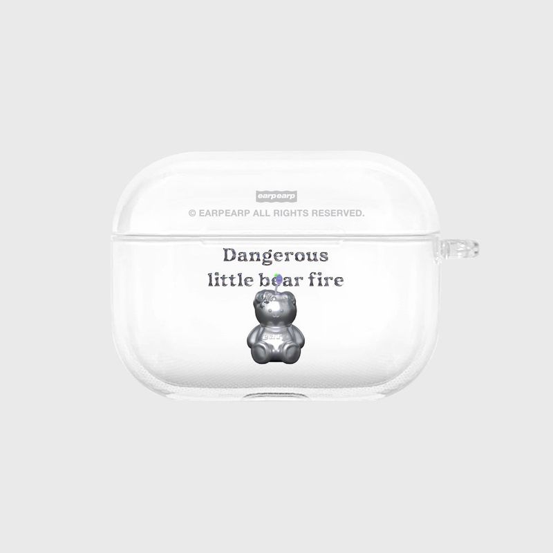 EARPEARP(アプアプ)の「LITTLE FIRE STEEL COVY(AIR PODS PRO-CLEAR HARD)(Smartphone Accessories)」