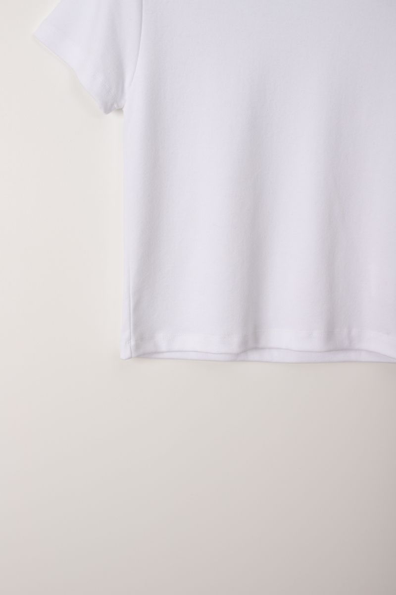 Round half T (Ivory)