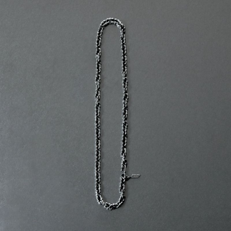 [ORDER MADE] PIPE CHAIN NECKLACE (455 mm)