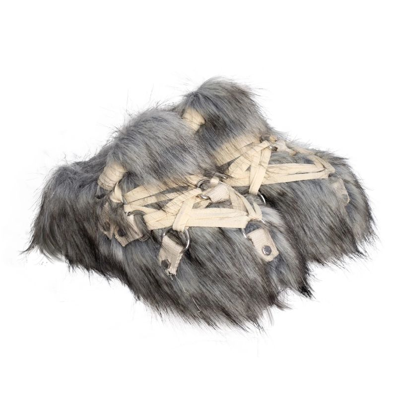 FAUX FUR CLOG - FENRIR ( LOW 3.5CM )