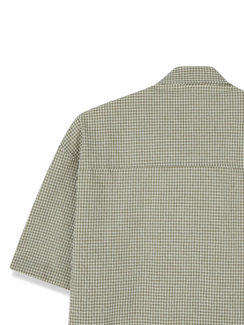 Mars Seersucker Half Shirt