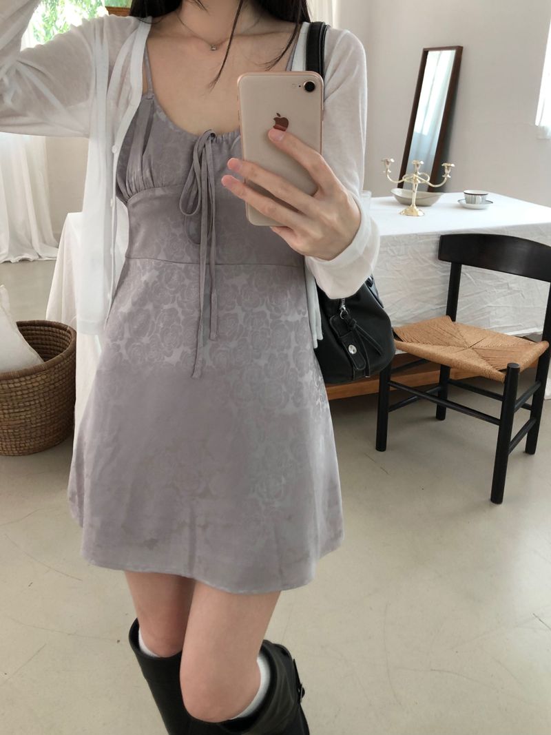 Soy V-neck see-through cardigan (4 colors)