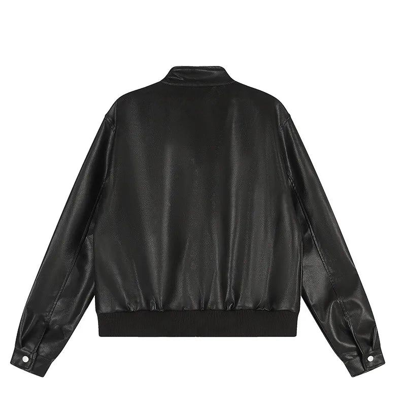 Multi Zip Leather Blouson