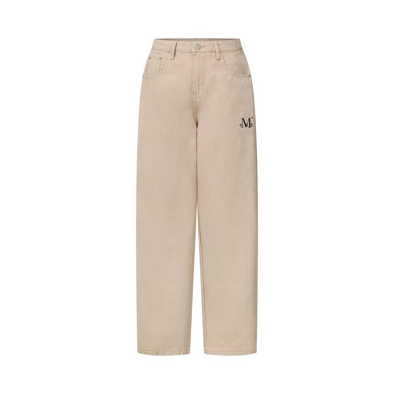 ONEIL SIDE PINTUCK WIDE COTTON PANTS UNISEX (4Color)