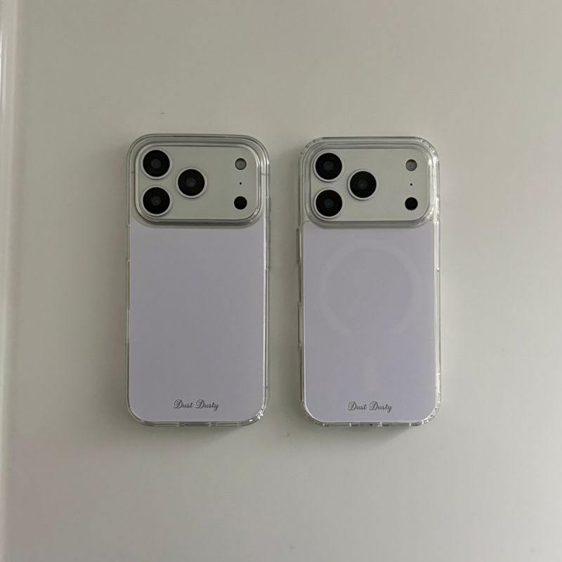dust dusty（ダストダスティ）の「パープルジェリーハードケース [マグセーフ]（スマホグッズ/小物）」