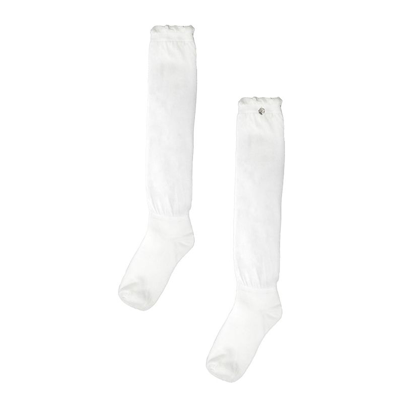 Charm Detail Knee Socks (3colors)