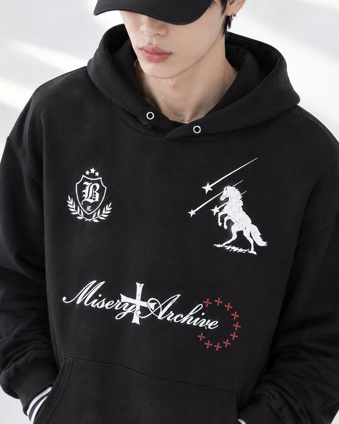 (UNISEX) Starfall Graphic Hoodie
