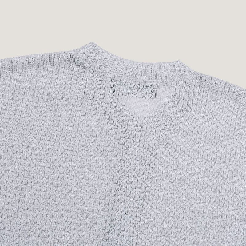 LMN Air Cool Linen Ribbed Round Cardigan (3 colors)