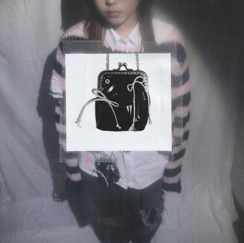 [MADE] Ribbon_black_mini chain bag~*