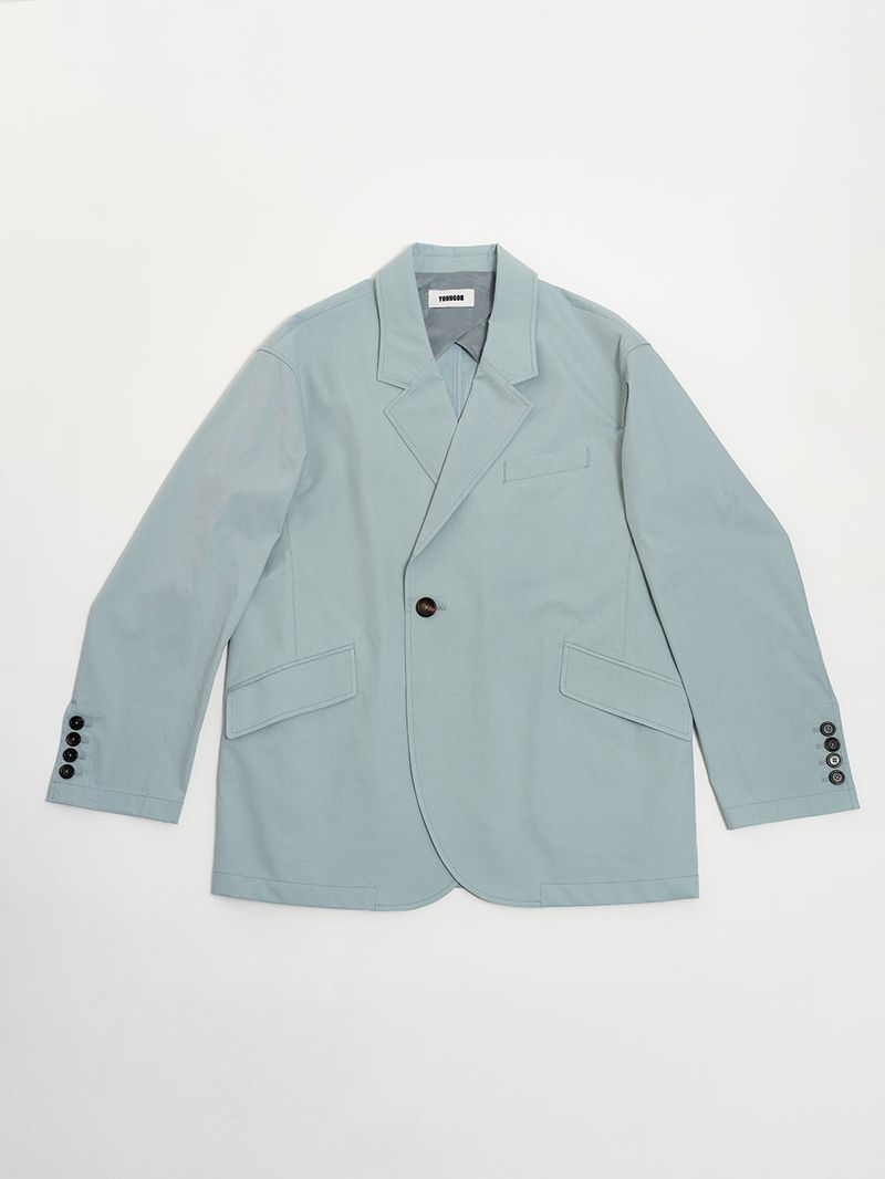 OVERLAP JACKET JADE