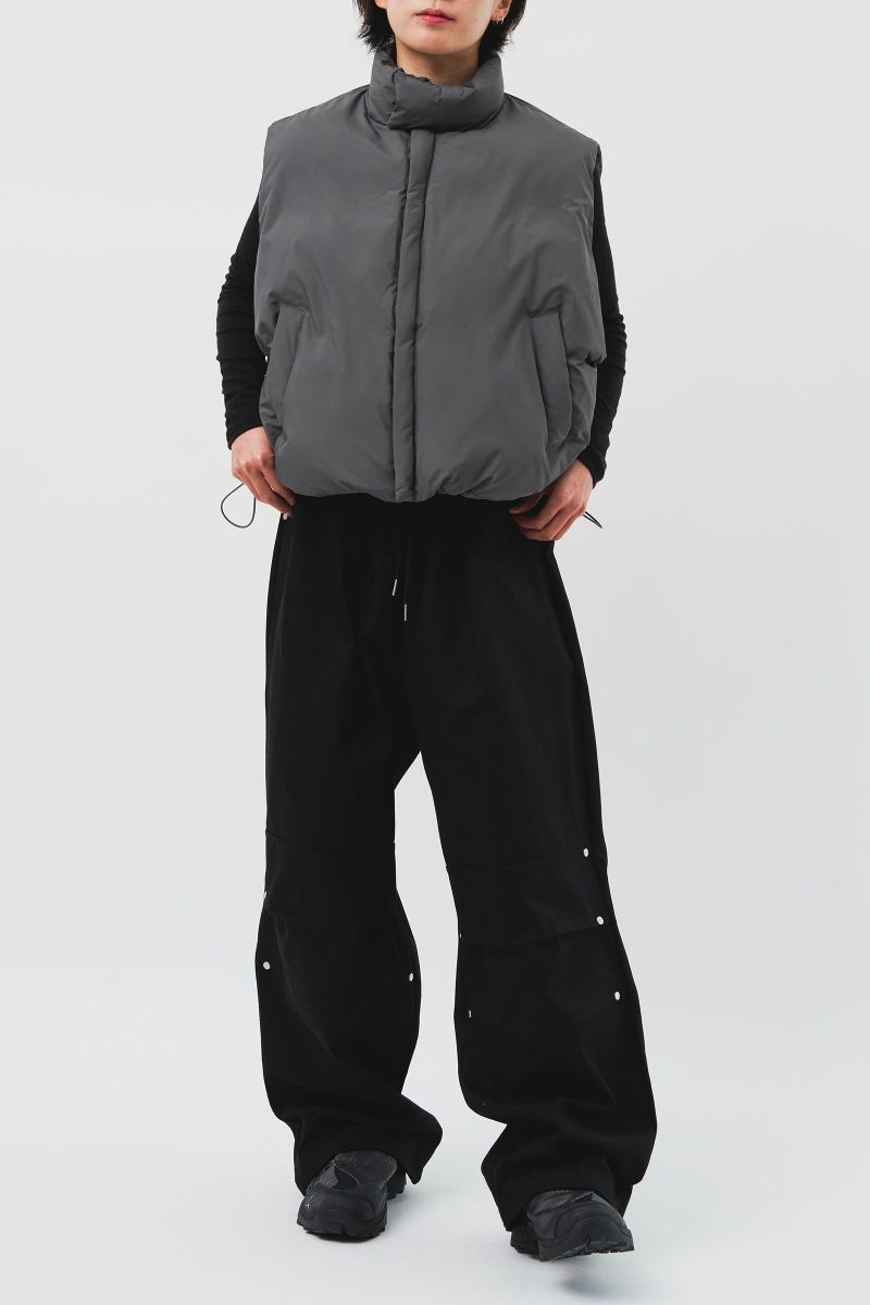 Toa Cropped Padding Vest (2color)